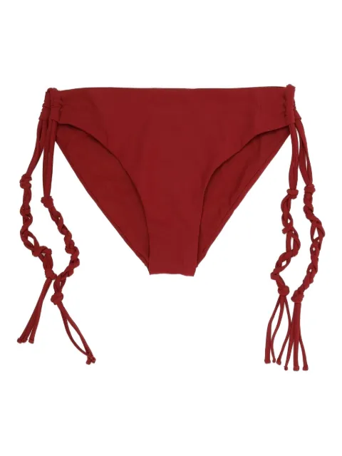 Jil Sander tie-detail bikini bottoms Red J40SG0108J20011