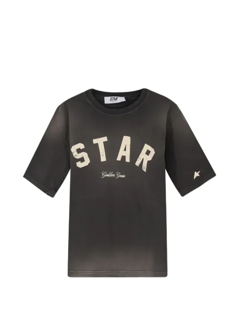 Golden Goose star-graphic T-shirt Grey GUP01873P002419