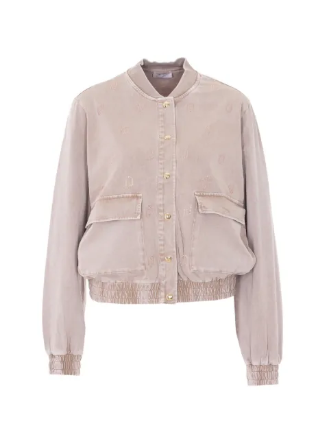 LIU JO embellished pocket jacket Neutrals TA6028JS008L9030