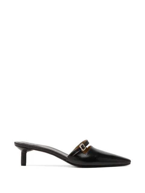 Marsèll buckled-strap point-toe mules Black MW8846P015
