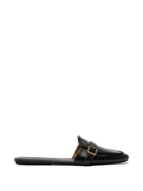 Marsèll buckled flat mules Black MW8795P050