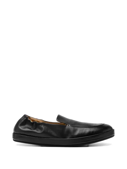 Marsèll Scatopelle gathered slip-on loafers Black MM4910