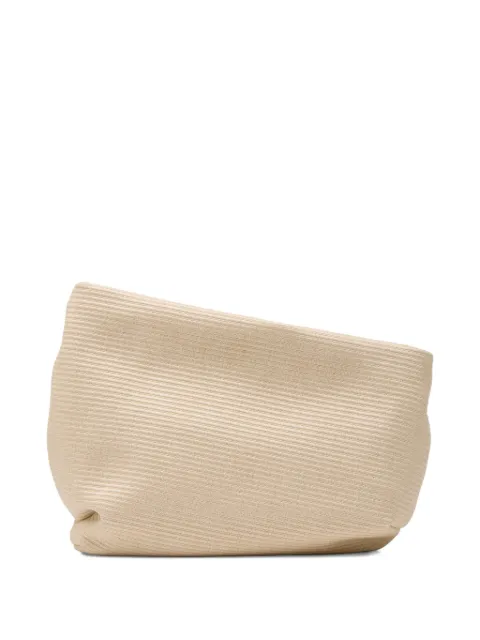 Marsèll Fanta striped clutch bag Neutrals MB0498B051