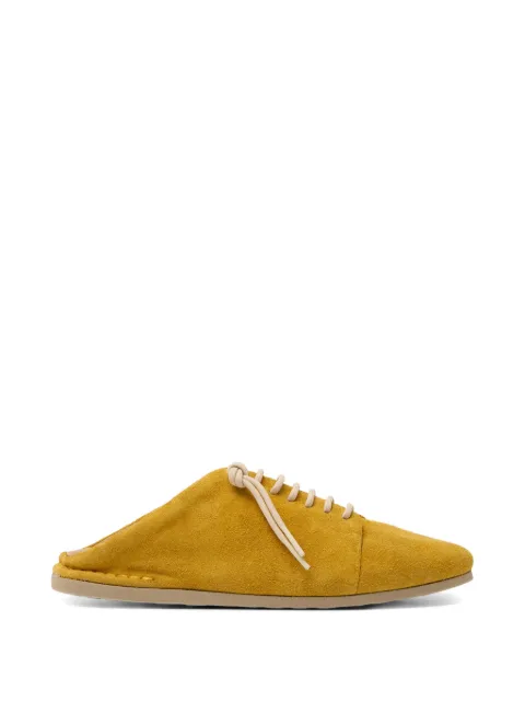 Marsèll Sancrespella lace-up mules Yellow MMG702P025