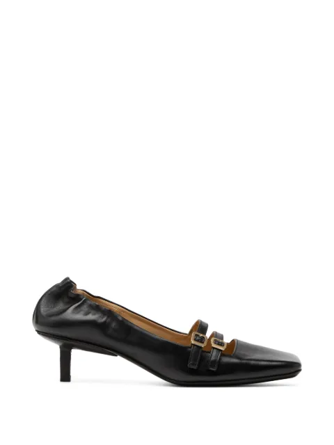 Marsèll Schiacciata square-toe pumps Black MW8867P015