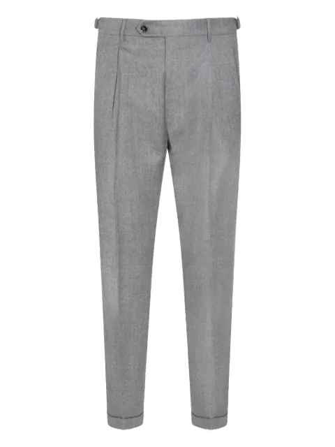 Berwich button-fastening pleated trousers Grey RETROLONGRD5470GREY