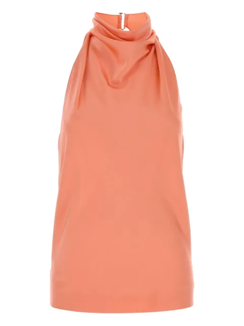 Stella McCartney halterneck top Orange 6T02703FU302
