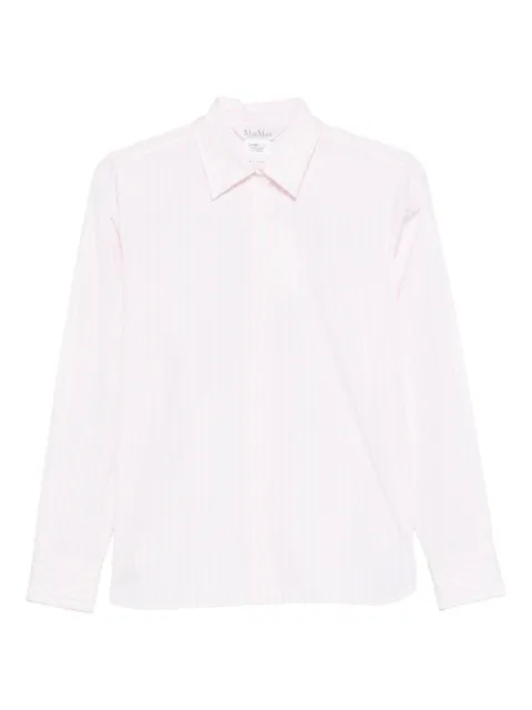 Max Mara stripe-pattern shirt Pink 2611111111600