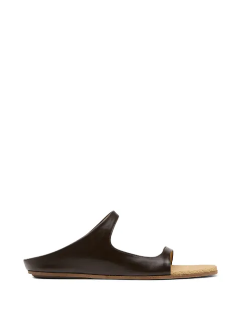 Marsèll double-strap flat sandals Brown MW8918B051
