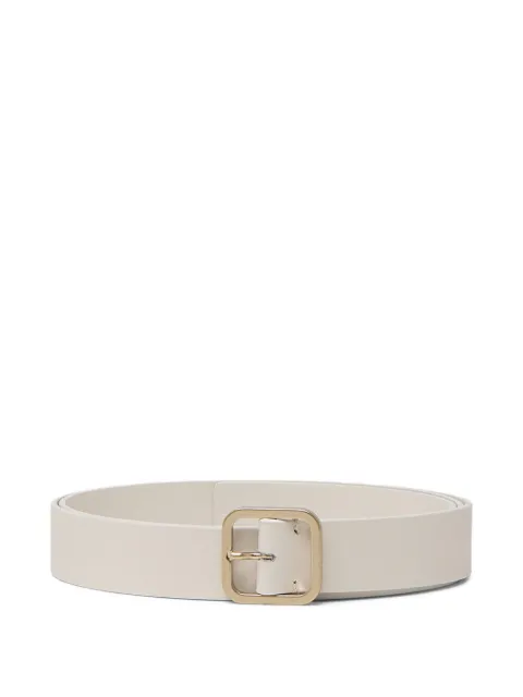 Marsèll Quadra square-buckle belt White MACD001P010