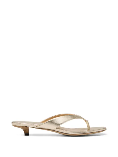 Marsèll Orma metallic heeled sandals Gold MW8825P032