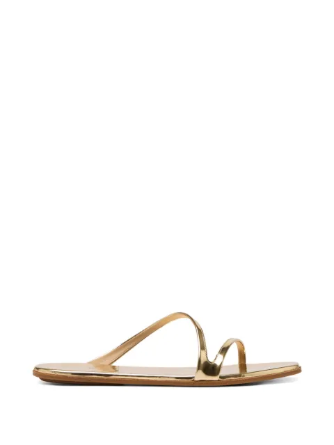 Marsèll criss-cross strap sandals Gold MW8916P035