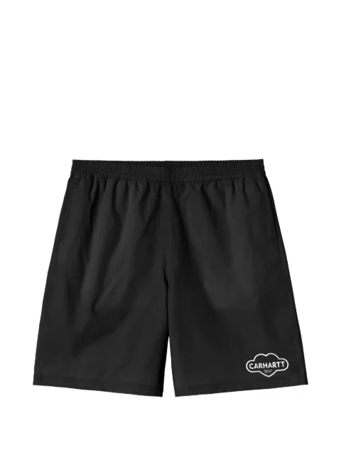 Carhartt WIP logo swim shorts Black I03612289XX