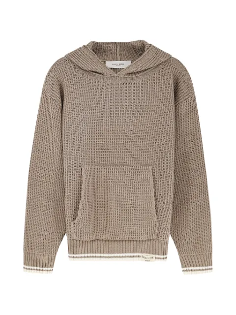 Golden Goose hooded sweatshirt in dove grey Brown GUP02580P002402