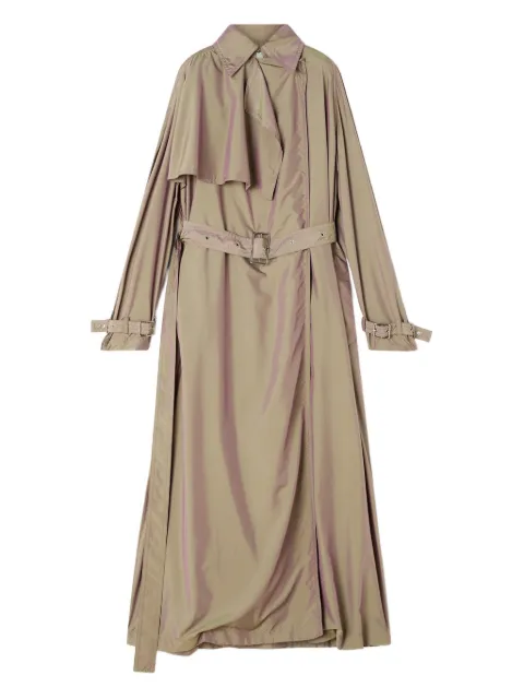 Lanvin belted buckle-cuffs trench Neutrals RWCO00046274P26