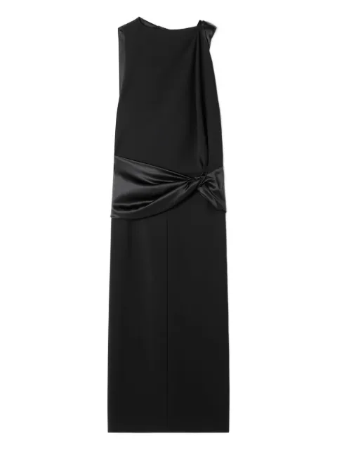 Lanvin open-back midi dress Black RWDR01256142P26