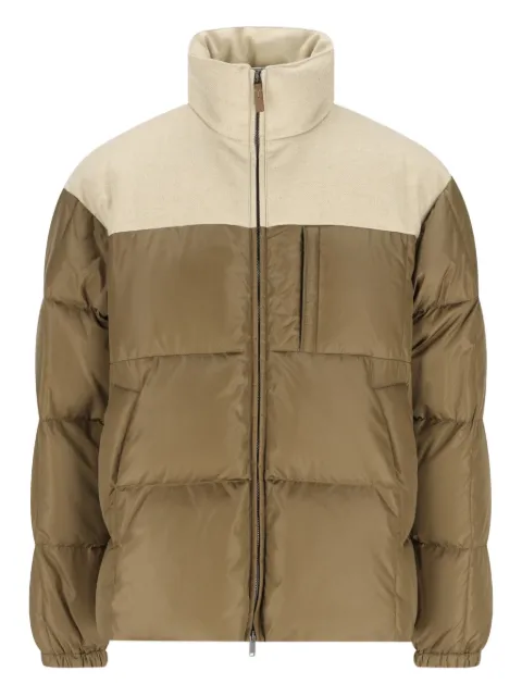 Tod's panelled puffer jacket Brown X1M32511860XSO