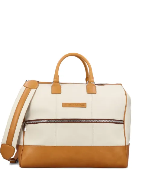 Brunello Cucinelli Summer Boston luggage bag Neutrals MBATBU431COK17