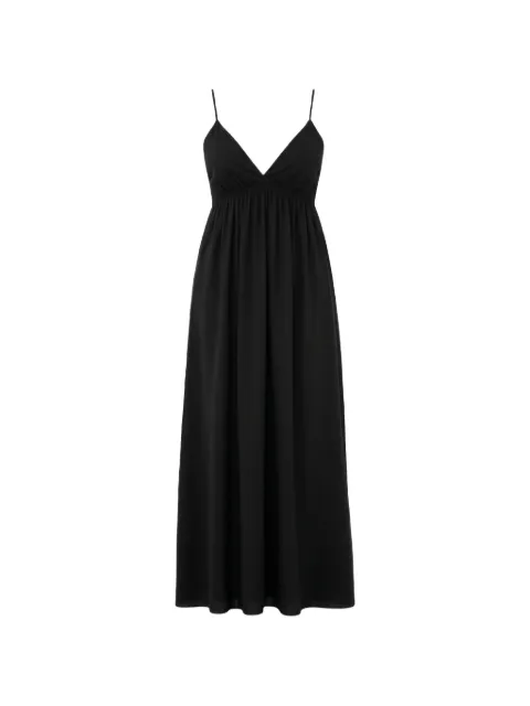 Eleh V-neck midi dress Black SS260147NERO
