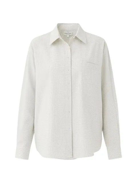 Eleh check-pattern shirt Neutrals SS260351