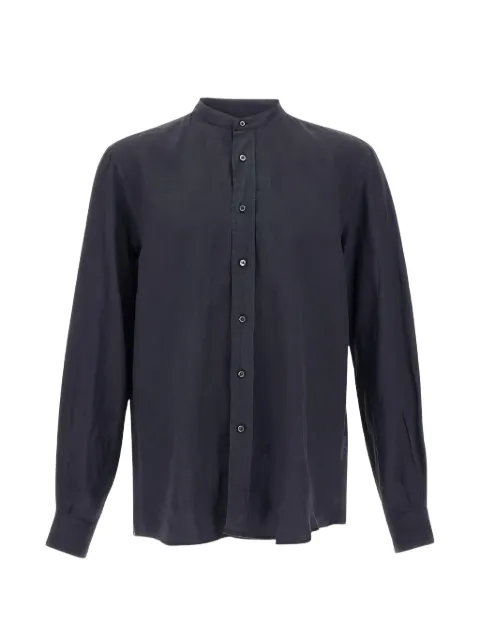 ASPESI collarless shirt Blue S6ACE76C19585098