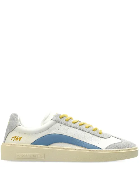 DSQUARED2 panelled lace-up trainers White SNM044125108722