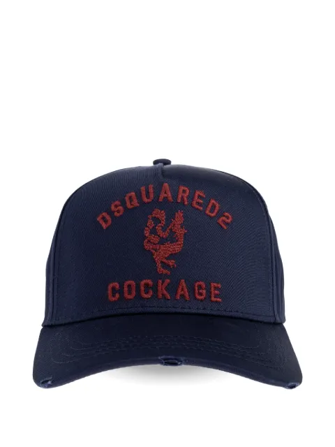 DSQUARED2 embroidered baseball cap Blue BCM097805C00001