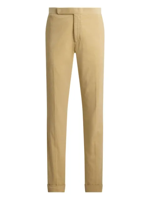 Ralph Lauren Purple Label corduroy welt-pocket trousers Neutrals 798P06921002