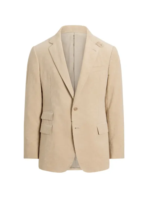 Ralph Lauren Purple Label Kent corduroy two-button suit jacket Neutrals 798P06919