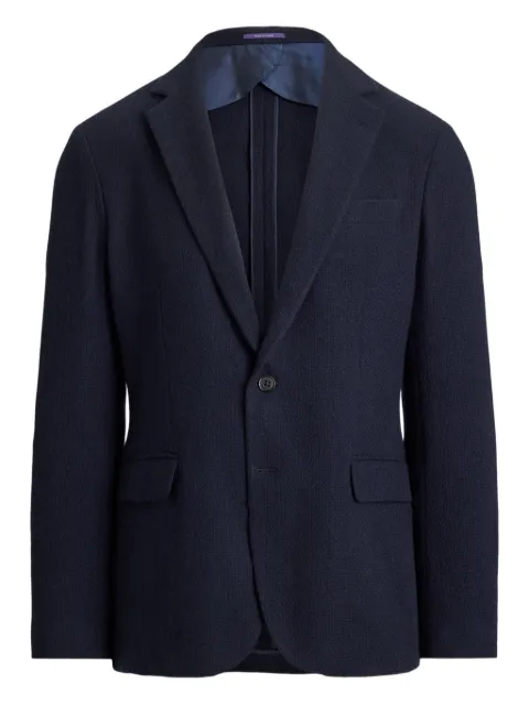 Ralph Lauren Purple Label single-breasted cashmere blazer Blue 798P11030