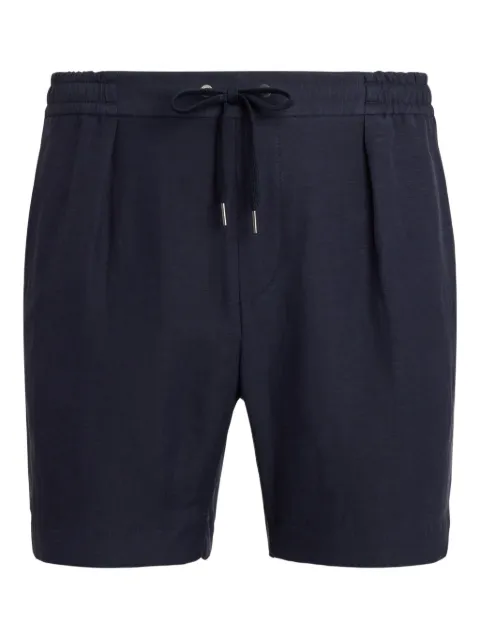 Ralph Lauren Purple Label pleated-front drawstring shorts Blue 798979387