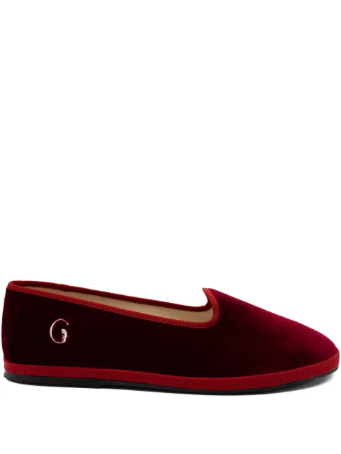 Gondolina Bucintoro logo-detail slippers Red GAP5U