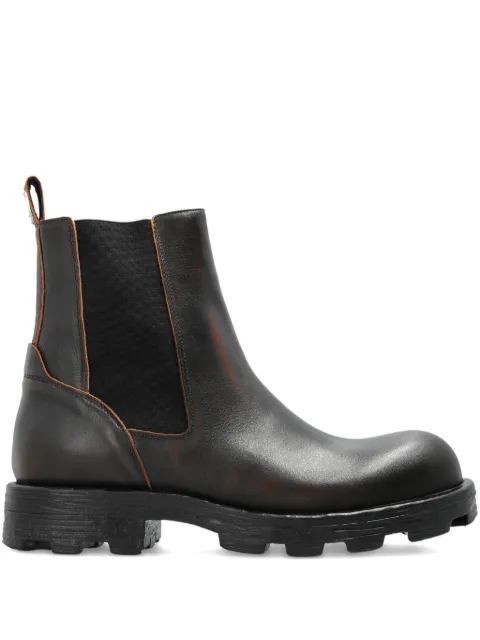 Diesel D-Hammer Ch lug-sole boots Brown Y03838P7518