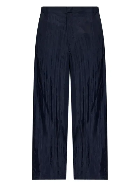 Giorgio Armani textured trousers Blue GM003160TE20289