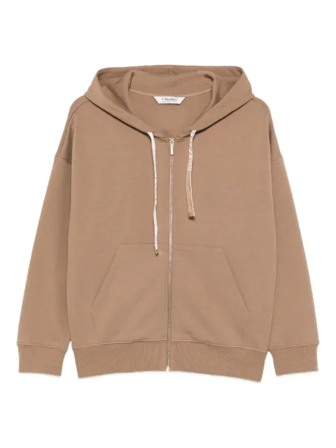 'S Max Mara Jour zip-up hoodie Brown 2619921031600