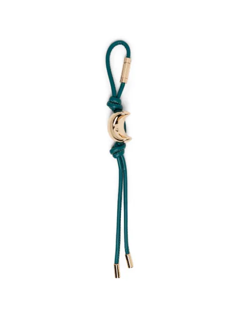 Michael Kors Crescent moon bag charm Green 32R6GD0K3L