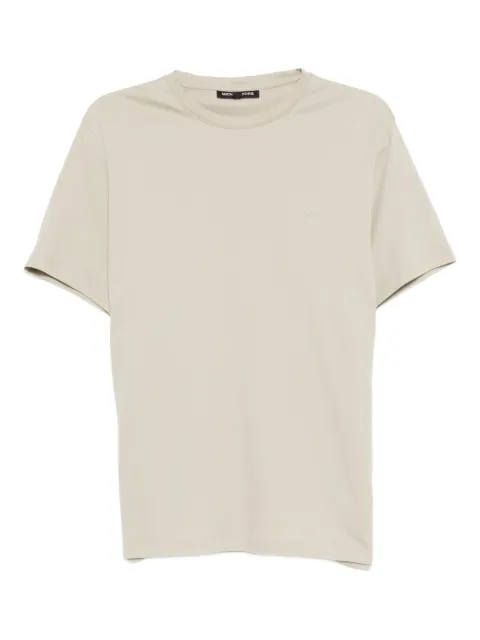 Michael Kors logo-embroidered cotton T-shirt Neutrals CF15FJ2C93