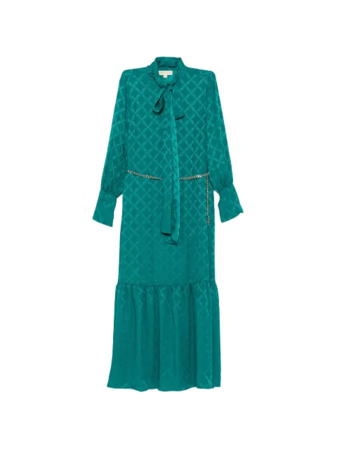 Michael Kors monogram maxi dress Blue MR68394HJ8