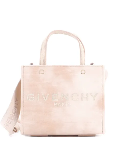 Givenchy Pre-Owned G- Canvas Mini tote bag Neutrals ULMI2WJHPW453YYI