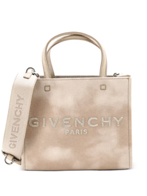 Givenchy Pre-Owned G- Canvas Mini tote bag Neutrals ABR32Z4DTJOY65KS