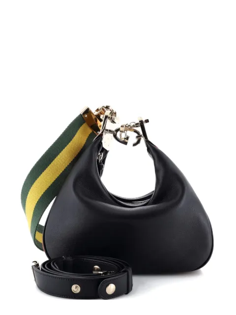 Gucci Pre-Owned Attache Shoulder Bag Leather Small crossbody bag Black 99R8R5L593M8XU15