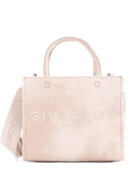 Givenchy Pre-Owned G- Canvas Mini tote bag Neutrals ENZG9XFOO13ADGK0