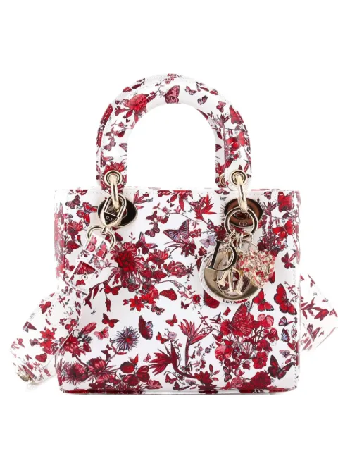 Christian Dior Pre-Owned My ABCDior Lady Dior Bag Printed Leather Small satchel Multicolour H1QQ4S6ZMWQ0SA25