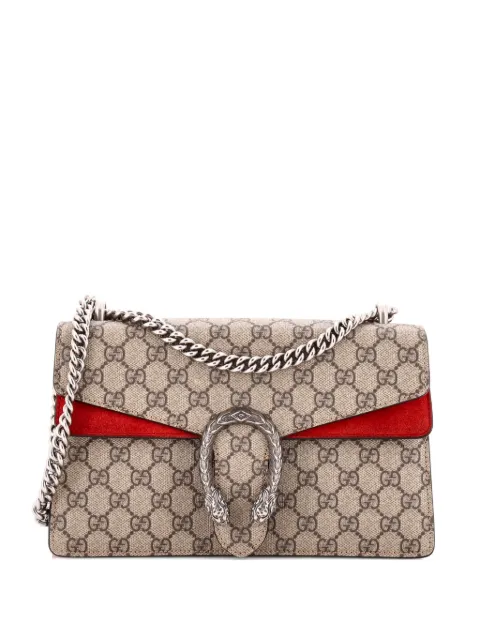 Gucci Pre-Owned Dionysus Bag GG Coated Canvas Small shoulder bag Brown Z8QPY7WM36YWIG4R