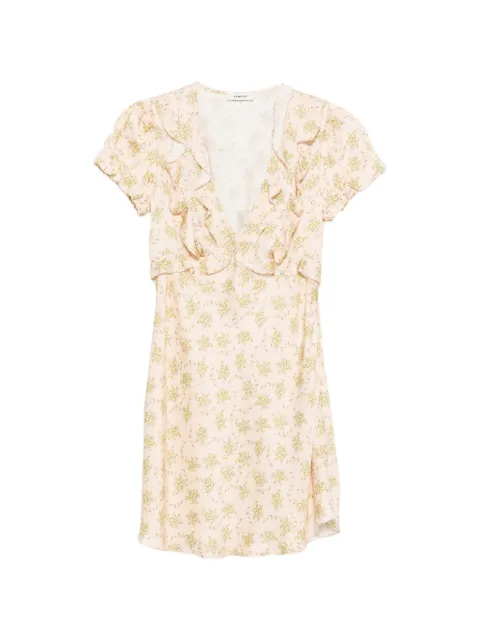 SANDRO floral print mini dress Pink SFPRO04844