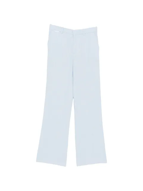 Maje suit trousers with pleats Blue MFPPA00791
