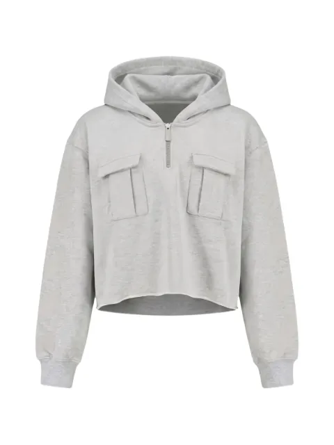 Off-White graphic-print hoodie Grey OWBB06BS26FLE0010509