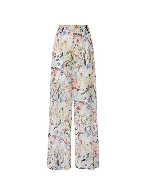 Missoni floral palazzo pants White MC25SI01BR014L
