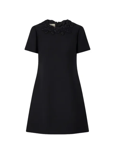 Valentino Garavani floral mini dress Black BVAHC61CF