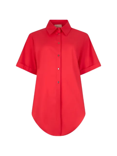 LIU JO shirt with knot Red CA6281T297AX0772